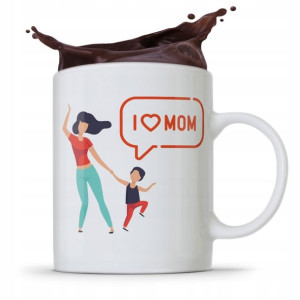 Kubek Prezent Urodzinowy Dla Mamy Matki I Love Mom