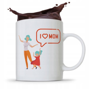Kubek Prezent Urodzinowy Dla Mamy Matki I Love Mom