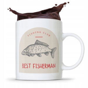 Kubek Prezent Wędkarza Best Fisherman Fishing Club
