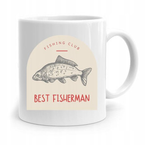 Kubek Prezent Wędkarza Fishing Club Best Fisherman