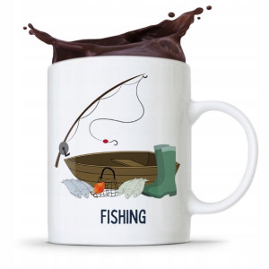 Kubek Prezent Wędkarza Rybaka Fishing