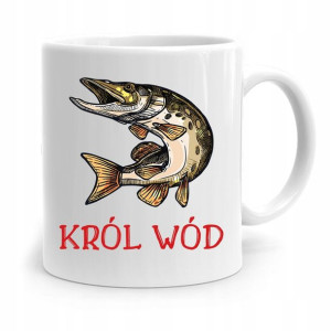 Kubek Prezent Wędkarza Rybaka Król Wód