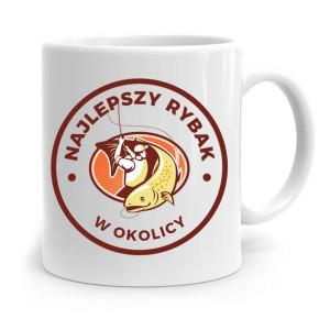 Kubek Prezent Wędkarza Rybaka Najlepszy W Okolicy