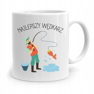 Kubek Prezent Wędkarza Rybaka Najlepszy Wędkarz