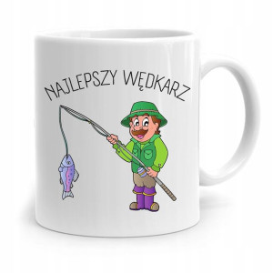 Kubek Prezent Wędkarza Rybaka Najlepszy Wędkarz