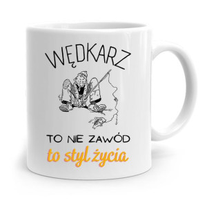 Kubek Prezent Wędkarza Rybaka To Styl Życia