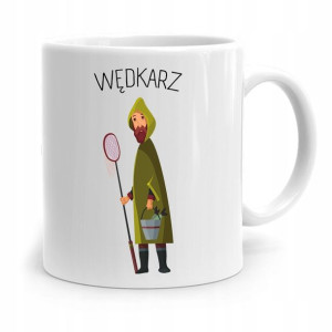 Kubek Prezent Wędkarza Rybaka Wędkarz