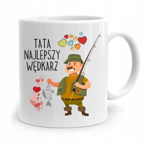 Kubek Prezent Wędkarza Tata Najlepszy Wędkarz