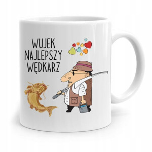 Kubek Prezent Wędkarza Wujek Najlepszy Wędkarz
