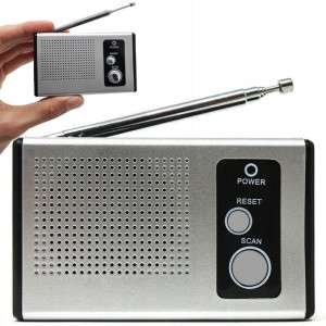 Radio Am Fm Na Baterie Turystyczne Przenośne