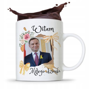 Kubek Prezydenta Andrzej Duda Pis Miłego Dzionka