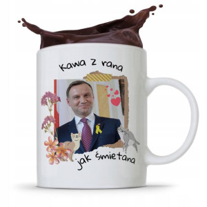 Kubek Prezydenta Andrzej Duda Pis Prezent