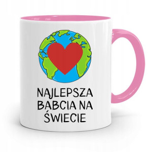 Kubek Różowy Dla Babci Najlepsza Na Świecie