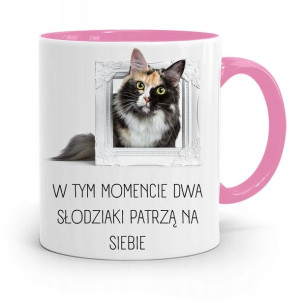 Kubek Różowy Dla Dziewczyny Żony Dwa Słodziaki