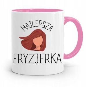 Kubek Różowy Dla Fryzjerki Najlepsza Fryzjerka