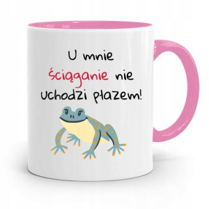 Kubek Różowy Na Dzień Nauczyciela U Mnie Prezent