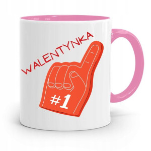Kubek Różowy Na Walentynki Walentynka Nr1