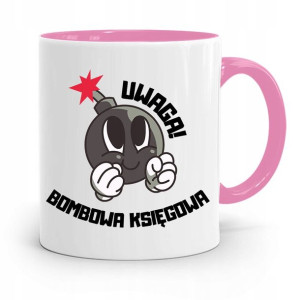 Kubek Różowy Prezent Dla Księgowej Księgowego