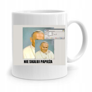 Kubek Śmieszny Papież Papaj Jan Paweł Ii Prezent