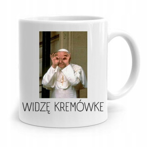 Kubek Śmieszny Papież Papaj Jan Paweł Ii Prezent