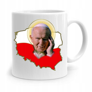 Kubek Śmieszny Papież Papaj Jan Paweł Ii Prezent