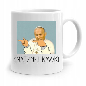 Kubek Śmieszny Papież Papaj Jan Paweł Ii Prezent