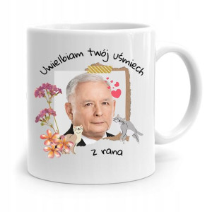 Kubek Śmieszny Prezesa Pis Jarosław Kaczyński