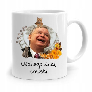 Kubek Śmieszny Prezesa Pis Jarosław Kaczyński