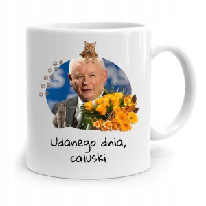 Kubek Śmieszny Prezesa Pis Jarosław Kaczyński