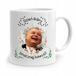 Kubek Śmieszny Prezesa Pis Jarosław Kaczyński