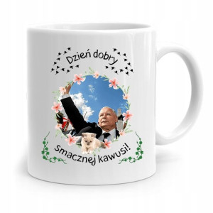 Kubek Śmieszny Prezesa Pis Jarosław Kaczyński