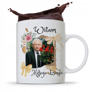 Kubek Śmieszny Prezesa Pis Jarosław Kaczyński
