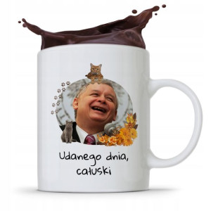 Kubek Śmieszny Prezesa Pis Jarosław Kaczyński