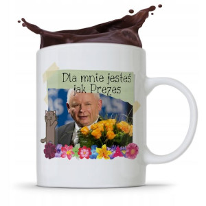 Kubek Śmieszny Prezesa Pis Jarosław Kaczyński
