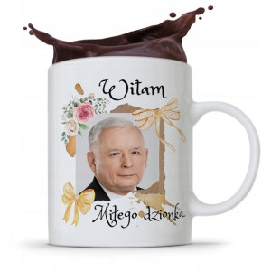 Kubek Śmieszny Prezesa Pis Jarosław Kaczyński