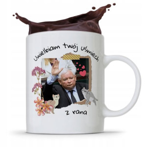 Kubek Śmieszny Prezesa Pis Jarosław Kaczyński