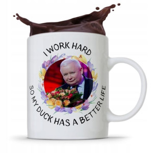 Kubek Śmieszny Prezesa Pis Jarosław Kaczyński
