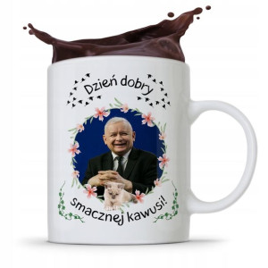 Kubek Śmieszny Prezesa Pis Jarosław Kaczyński