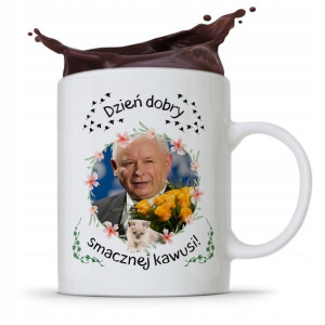 Kubek Śmieszny Prezesa Pis Jarosław Kaczyński