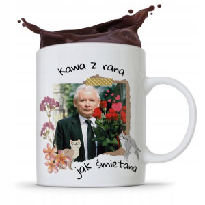 Kubek Śmieszny Prezesa Pis Jarosław Kaczyński