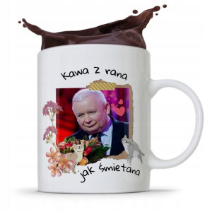 Kubek Śmieszny Prezesa Pis Jarosław Kaczyński