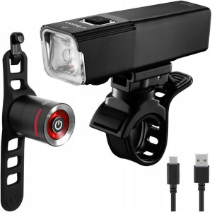Lampki Rowerowe Lampka Rowerowa Przednia Tylna Usb