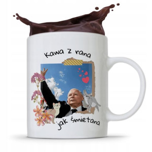 Kubek Śmieszny Prezesa Pis Jarosław Kaczyński
