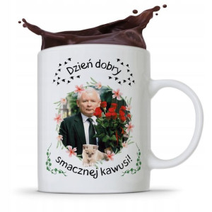 Kubek Śmieszny Prezesa Pis Jarosław Kaczyński