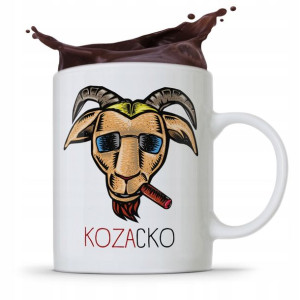 Kubek Śmieszny Zabawny Kozacko Koza Prezent
