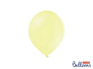 Balony Strong 23cm, Pastelowe Light Yellow Żółte 100 szt.