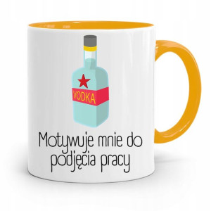 Kubek Żółty Budowlańca Majstra Fachowca Prezent