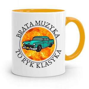 Kubek Żółty Dla Brata Muzyka To Ryk Klasyka