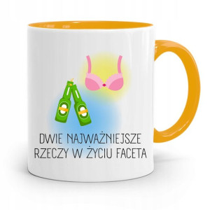 Kubek Żółty Dla Chłopaka Najważniejsze Rzeczy