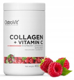 Ostrovit Collagen + Vitamin C 400g | Kolagen Stawy
